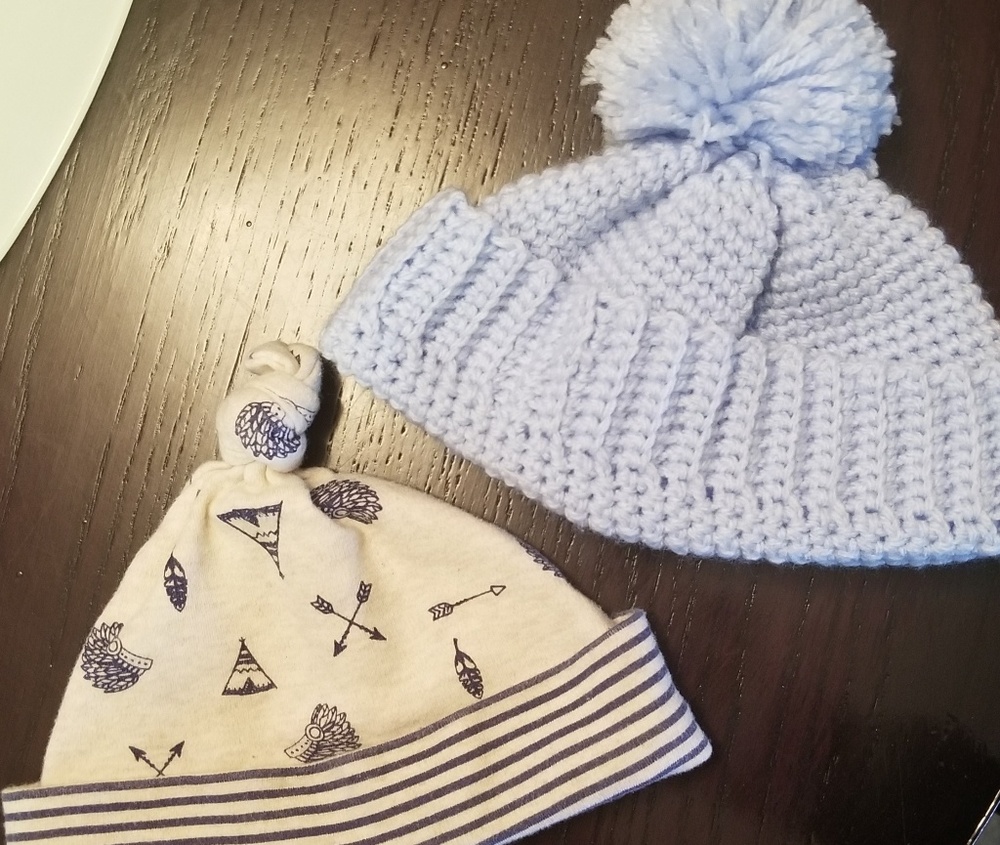 Brand New Baby Essentials Beanie Cap Set of 2
